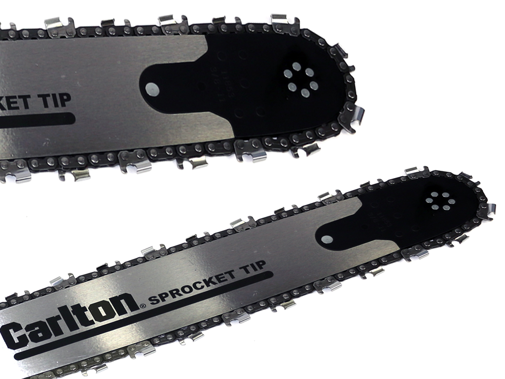 20" Carlton Pro Bar Sprocket Nose & Hurricane Chain 3/8 050 72DL for