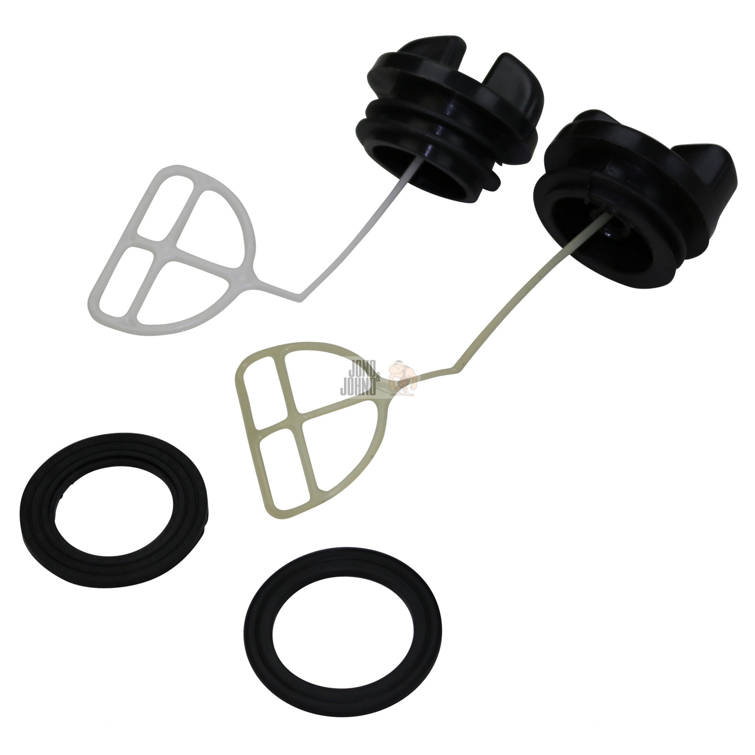 Fuel and Oil Caps Gas for SX92 BaumrAg Chainsaw 92cc