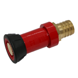 Fire Nozzle Adjustable Fire Fighting with 1.5" Brass Hose Fitting Water Pump