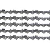 5x Chainsaw Chains Semi Chisel 325 058 76DL for Baumr-Ag SX 52SX62 