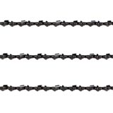 3x Chainsaw Semi Chisel Chains 3/8LP 050 40DL for BBT Black Max Pole Saw 10" Bar