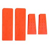 2x 5.5" & 2x 8" Chainsaw Tree Log Felling Strong Wedges Plastic 4pc 