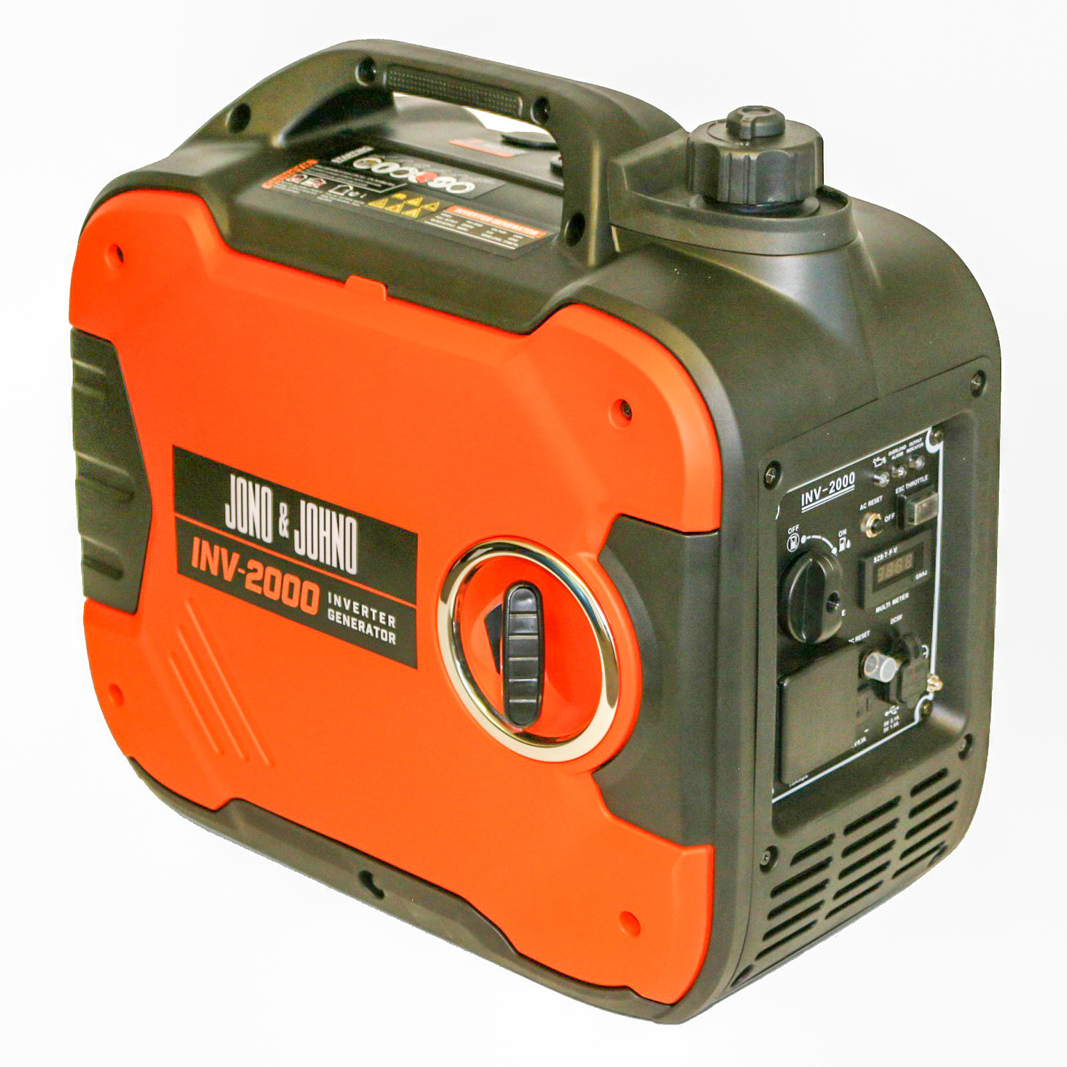 Inverter Silent Generator Portable 2KW Max 1.8KW Running Petrol Single ...