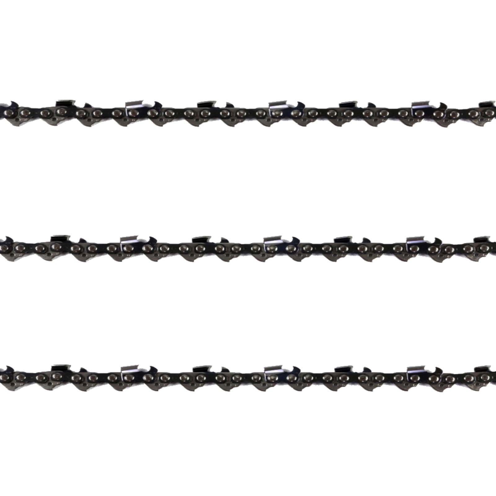 3x 3/8'' .058 84DL Semi Chisel Chainsaw Chains for Husqvarna 24'' Bar