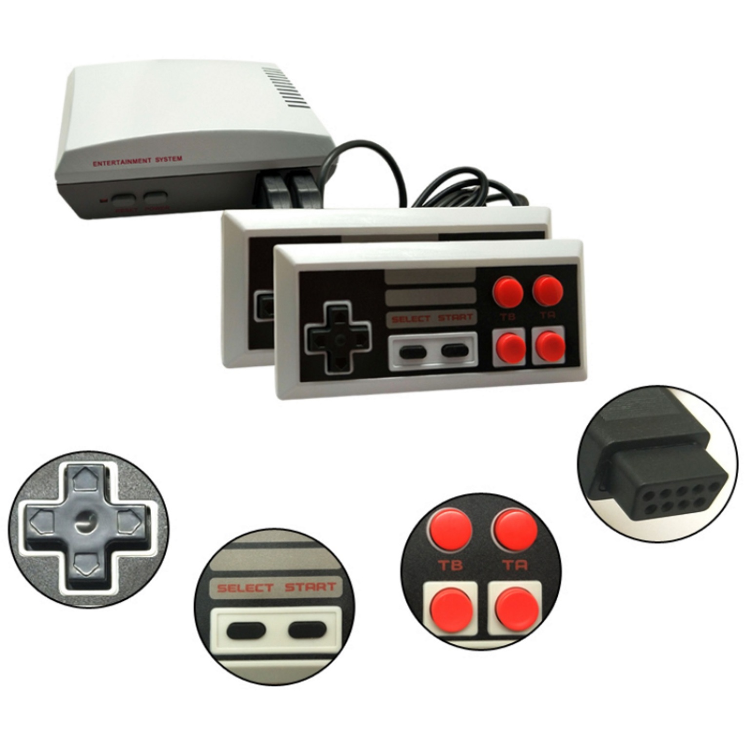 retro nes console