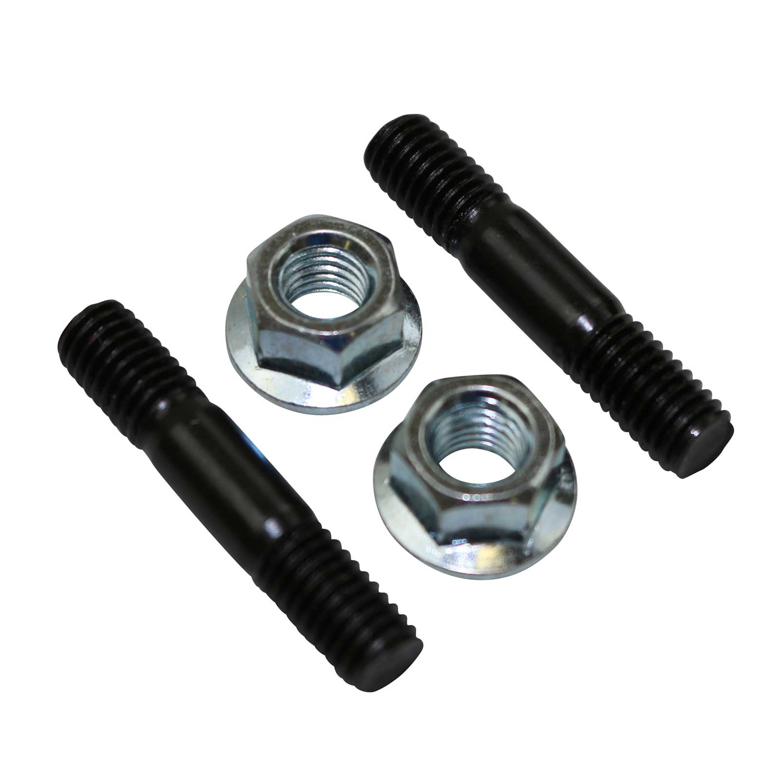2x Bar Nuts and 2x Bar Studs Bolts for SX92 BaumrAg Chainsaw 92cc