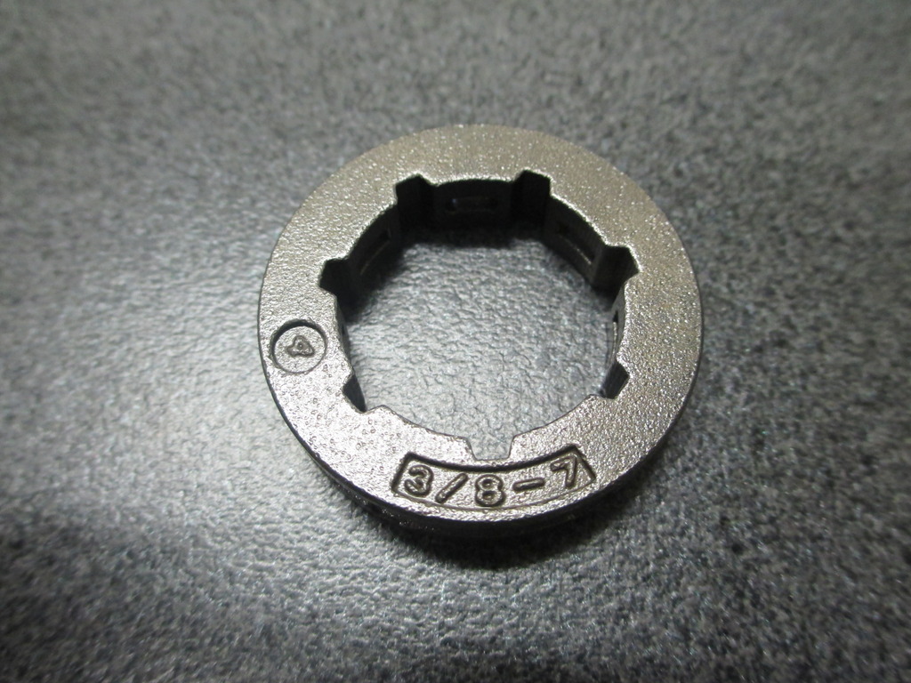 Chainsaw Chain Sprocket Rim 3/8 7 Tooth Standard Spline - Picture 7 of 15