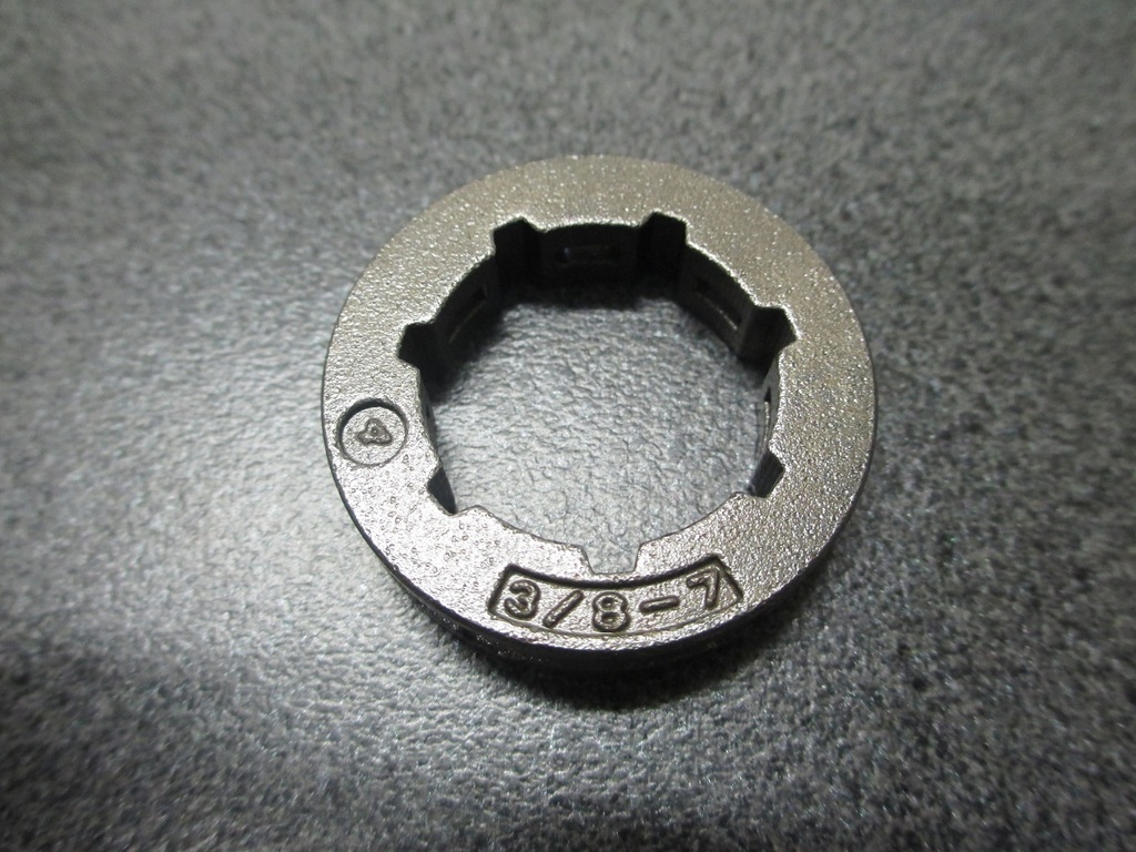 Chainsaw Chain Sprocket Rim 3/8 7 Tooth Standard Spline - Picture 13 of 15