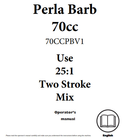 PerlaBarb 70cc manual