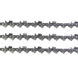 3x Semi Chisel Chains 325 050 64DL 15" Bar for Select Model Husqvarna Chainsaw