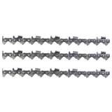 3x Chainsaw Chains Semi Chisel 325 058 72DL for Saber Power 45cc with 18" bar