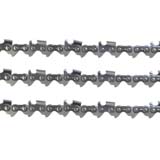 3x Chainsaw Chains Semi Chisel 325 058 76DL for Baumr-Ag SX62 for 20" bar