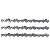 3x Chainsaw Chains Semi 325 063 74DL for Stihl 18" Bar MS260 MS290 026 029 Etc