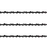 3x Chainsaw Chain Full Chisel 3/8 058 60DL for 16" Bar Saw Chains