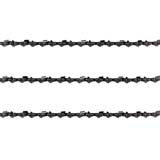3x Chainsaw Chains Semi Chisel 3/8 058 68DL for Jonsered Saw 18" Bar