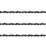 3x Chainsaw Chains Semi 3/8 058 71DL for 20" Bar