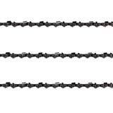 3x Chainsaw Full Chisel Chains 3/8 063 76DL Chain