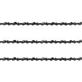 3x Semi Chisel Chain 3/8LP 050 33DL for Matrix 20V X-ONE Cordless Pole Saw