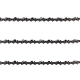 3x Chainsaw Full Chisel Chain 3/8LP 043 44DL for Stihl 12" Bar HT75 HT101 HT131