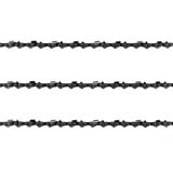 3x Chainsaw Semi Chisel Chains 3/8LP 050 56DL for Ross 38cc 16" Bar RGCS38CC
