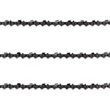 3x Chainsaw Chains 3/8LP 050 57DL for Gardenline GCS2000 GPCS46Z ALDI