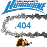 1x Chainsaw Semi Chisel Chain 404 063 78DL