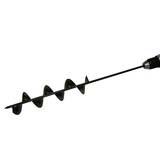 Small Garden Auger Planter 24" 73x600mm Post Hole Digger Attaches to Power Drill