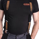 CLOGGER Premium Clip On Braces for Chainsaw Pants Trousers Chaps