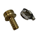 1/2" Brass Barb to BSP Male Thread 3/4" Fitting for Roof Sprinkler