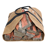Canvas Log Carrier Firewood Holder Wood Storage Carry Bag Camping