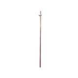 1x Earth Ground Rod with Clamps - Earthing Stake Grounding Pole
