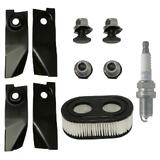 Mower Service Kit for Husqvarna 18" LC18 LC19 B&S 09P702 550EX Small Blade Disc