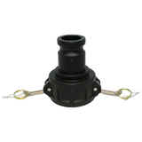 Nylon Adapter Camlock Coupler Fitting Type C 3" to 2" Cam Lock Irrigation
