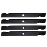 x4 Bar Blades For 42" Husqvarna Craftsman Ride On Lawn Mower YTH1542XP YTH1542 