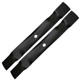 2x 42" Mulching Blades For John Deere 7 Point Star Hole GX22151 Hardened Steel