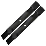 2x Bar Blades For 42" John Deere Ride On Lawn Mower 102 115 125 135 GX22151 