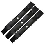 x3 Bar Blades For 42" John Deere Ride On Lawn Mower 102 115 125 135 GX22151