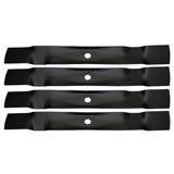 x4 Bar Blades For 42" John Deere Ride On Lawn Mower 102 115 125 135 GX22151 