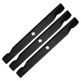 x3 Bar Blades For 38" Husqvarna Craftsman Ride On Lawn Mower AYP 138497 131222