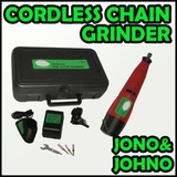 Cordless Saw Chain Grinder Sharpener For All Chainsaws Grinding Stones