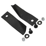 2x Lawn Mower Blades & Bolt Kit Suits Cox Victa Corvette SKIT39 SKIT33