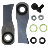 Lawn Mower Swing Back Blade & Bolt set for Victa CA09351