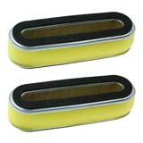 2x Top Mount Air Filter Cleaner for Honda GXV120 HRU194 HRU195 HRU214