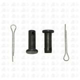 Pair of Locking Pins and Split Pins For Honda Lawn Mower 3 Speed Gearbox Cable