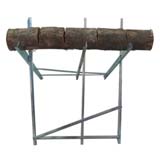 Portable Log Horse Holder Chainsaw Non Slip Fire Wood Stand Saw Chain Bar Work