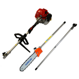 65cc Pole Saw Chainsaw attachment and Multi Tool power head combo