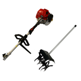 65cc Mini Tiller attachment and Multi Tool power head combo