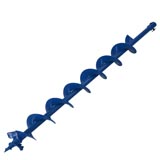 100mm x 100cm Earth Auger Fence Borer Drill Bit For Perla Barb Post Hole Digger