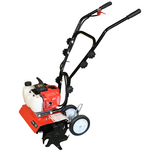 65cc Petrol 2 Stroke Tiller Rotary Hoe Garden Cultivator 6 Tine Roto 400mm