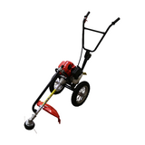 Wheel Brush Cutter Whipper Snipper Trimmer 65cc Petrol Walk Behind 2 Stroke